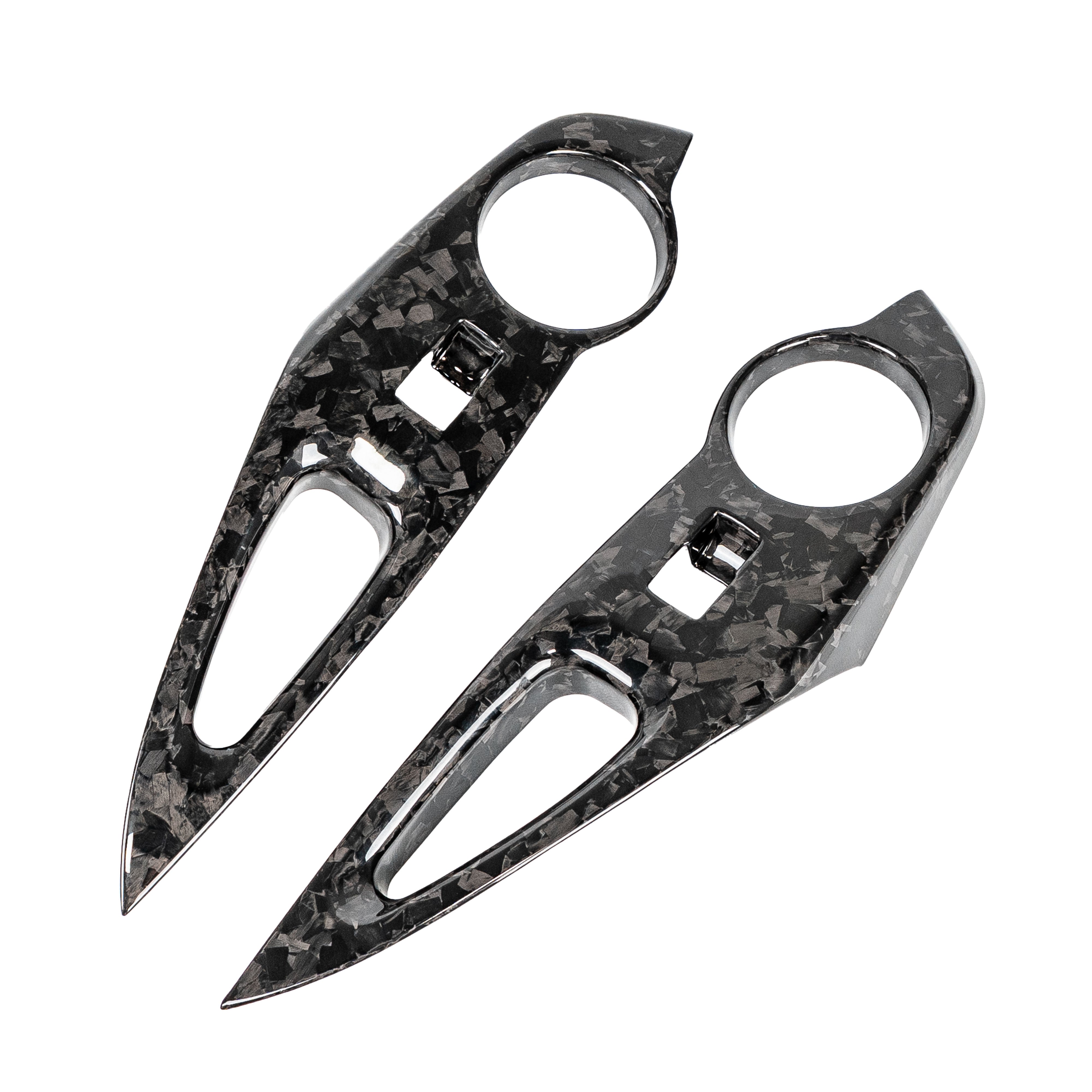 Driven.Media Carbon Fiber Rear Window Switch Panels - 2023+ Toyota GR Corolla