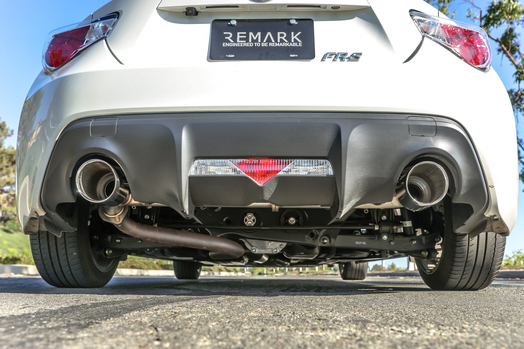 REMARK Axleback Exhaust (No Muffler) - 2013-2021 Subaru BRZ / Toyota 86 / Scion FR-S