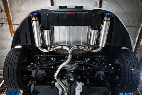 APEXi N1 Evolution-X Dual Exit Catback Exhaust System - 2013-2022+ Subaru BRZ / Toyota 86 & GR86 / Scion FR-S