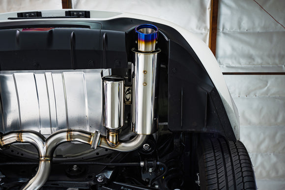 APEXi N1 Evolution-X Dual Exit Catback Exhaust System - 2013-2022+ Subaru BRZ / Toyota 86 & GR86 / Scion FR-S