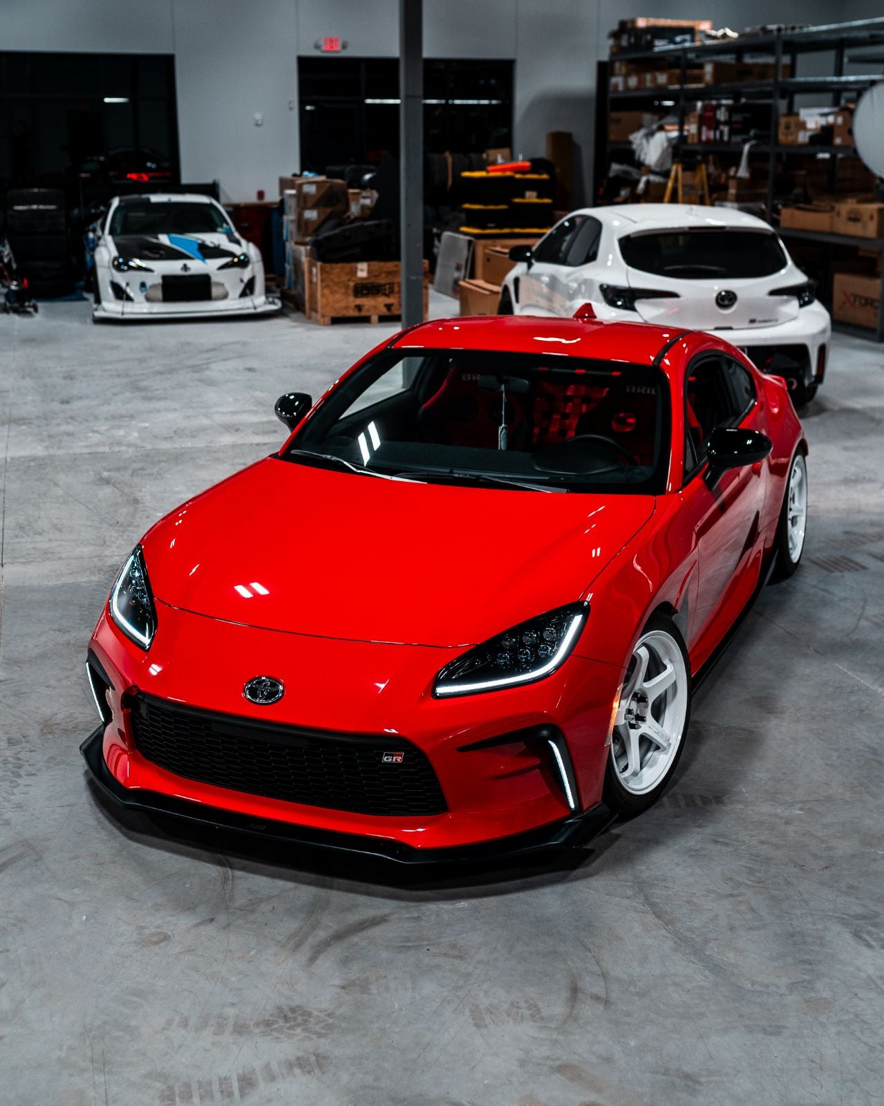 Driven.Media GR86 Foglight DRL LED Bezel - 2022+ Toyota GR86 *PRESALE*