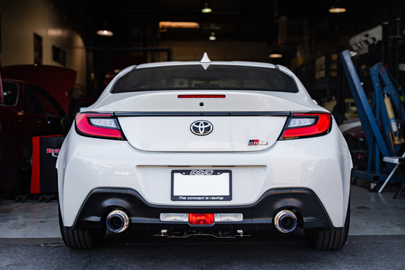 APEXi N1 Evolution-X Dual Exit Catback Exhaust System - 2013-2022+ Subaru BRZ / Toyota 86 & GR86 / Scion FR-S