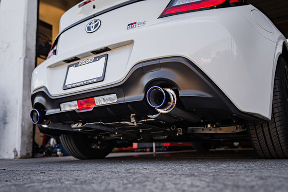 APEXi N1 Evolution-X Dual Exit Catback Exhaust System - 2013-2022+ Subaru BRZ / Toyota 86 & GR86 / Scion FR-S