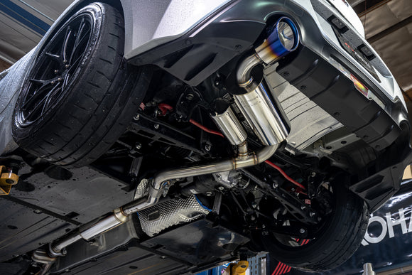 APEXi N1 Evolution-X Single Exit Catback Exhaust System - 2013-2022+ Subaru BRZ / Toyota 86 & GR86 / Scion FR-S