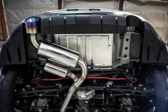 APEXi N1 Evolution-X Single Exit Catback Exhaust System - 2013-2022+ Subaru BRZ / Toyota 86 & GR86 / Scion FR-S