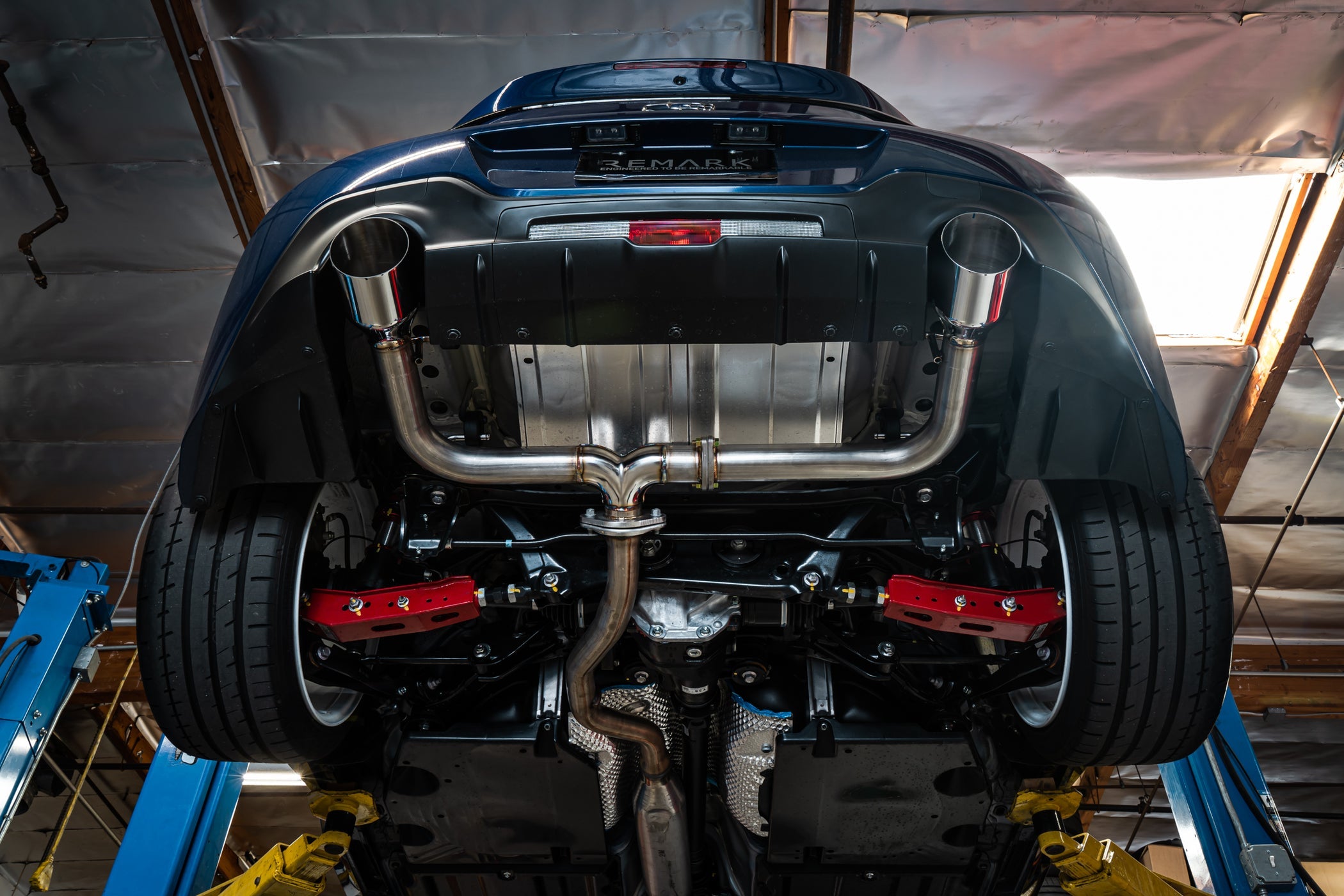REMARK Axleback Exhaust (no Muffler) - 2022+ Subaru BRZ / Toyota GR86