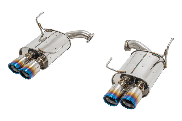 APEXi RS EVO Quad Tip Axleback Exhaust - 2022+ Subaru WRX