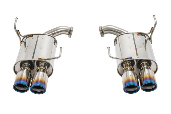 APEXi RS EVO Quad Tip Axleback Exhaust - 2022+ Subaru WRX