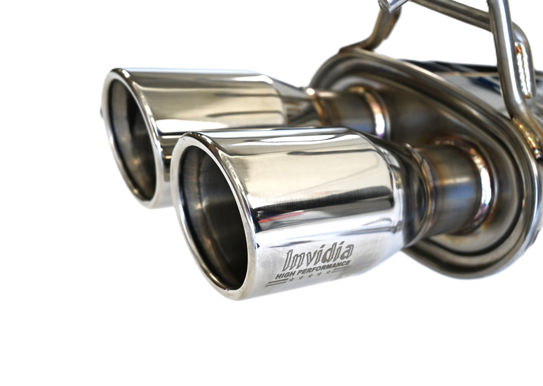 Invidia Q300 Cat-Back Rolled S.S Tip - 2023+ Toyota GR Corolla