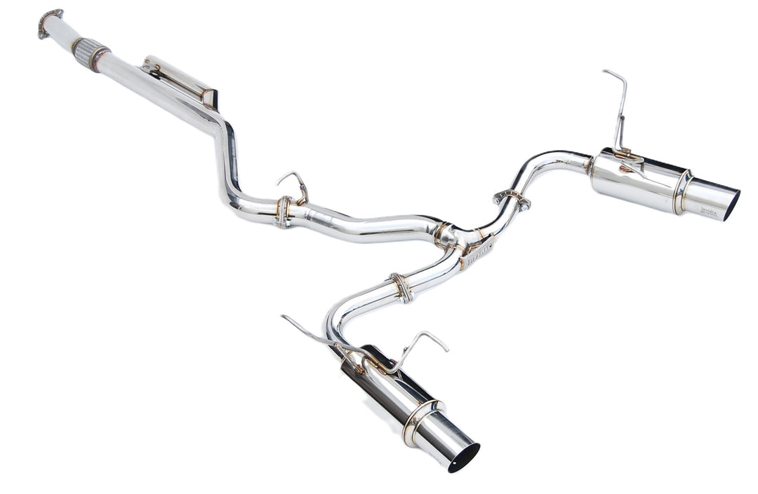 Invidia N1 Twin Outlet Cat-Back Exhaust - 2022+ Subaru WRX
