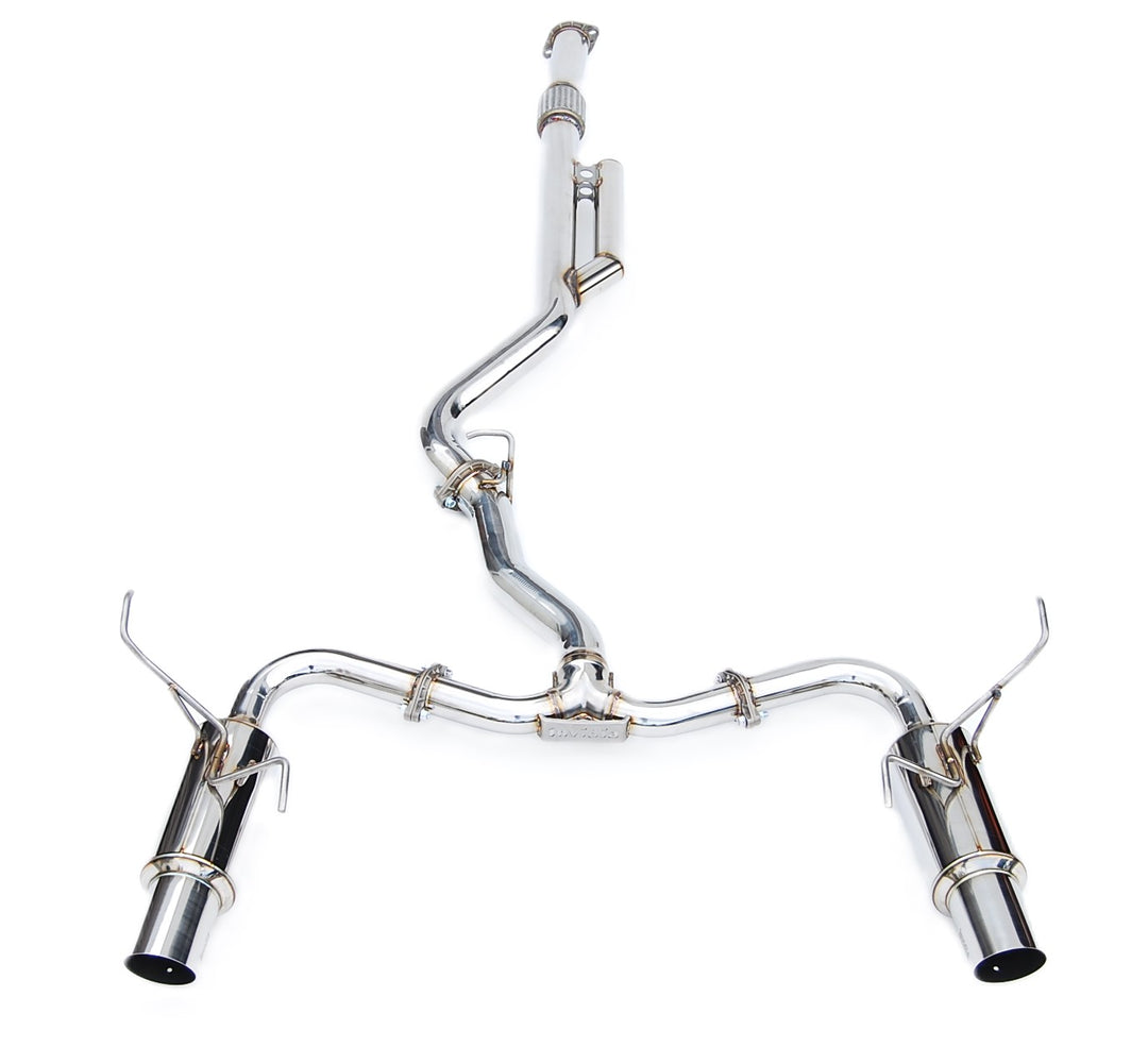 Invidia N1 Twin Outlet Cat-Back Exhaust - 2022+ Subaru WRX