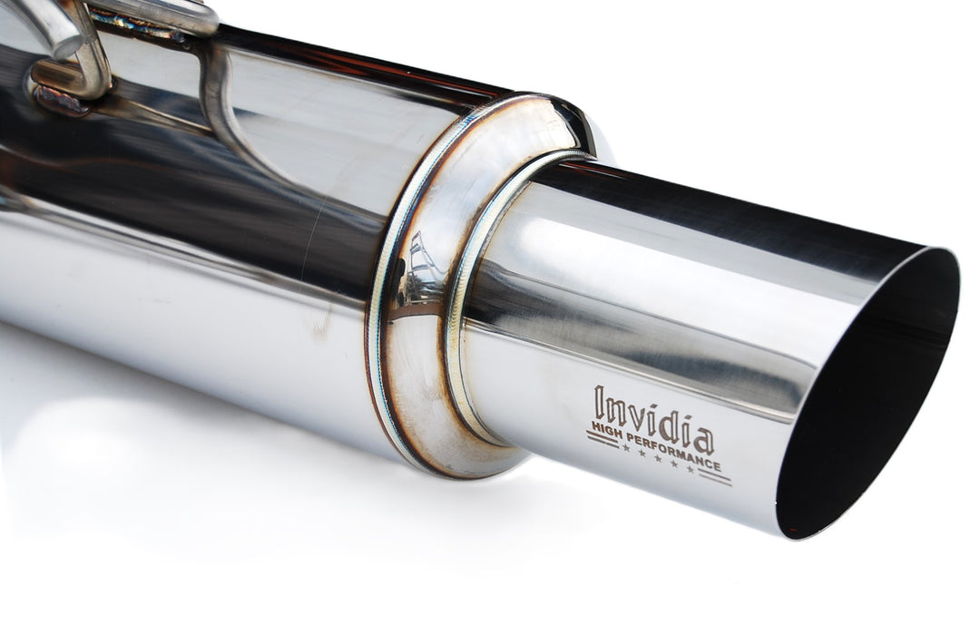 Invidia N1 Twin Outlet Cat-Back Exhaust - 2022+ Subaru WRX