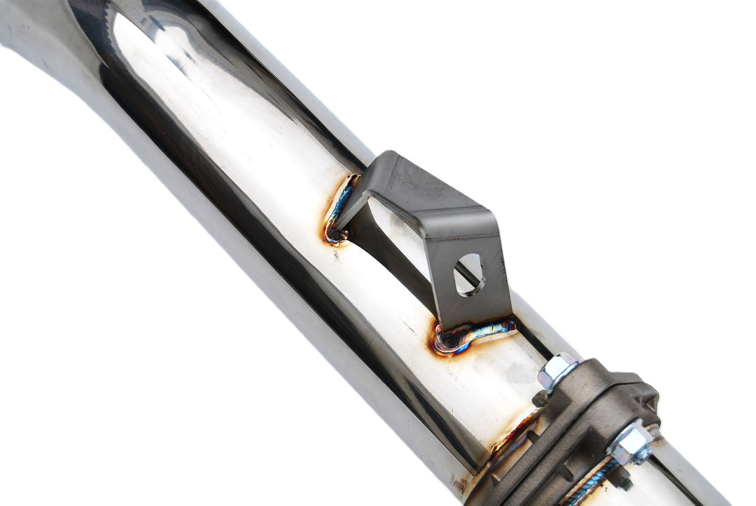 Invidia Bottom High Flow Cat Front Pipe - 2022+ Subaru WRX