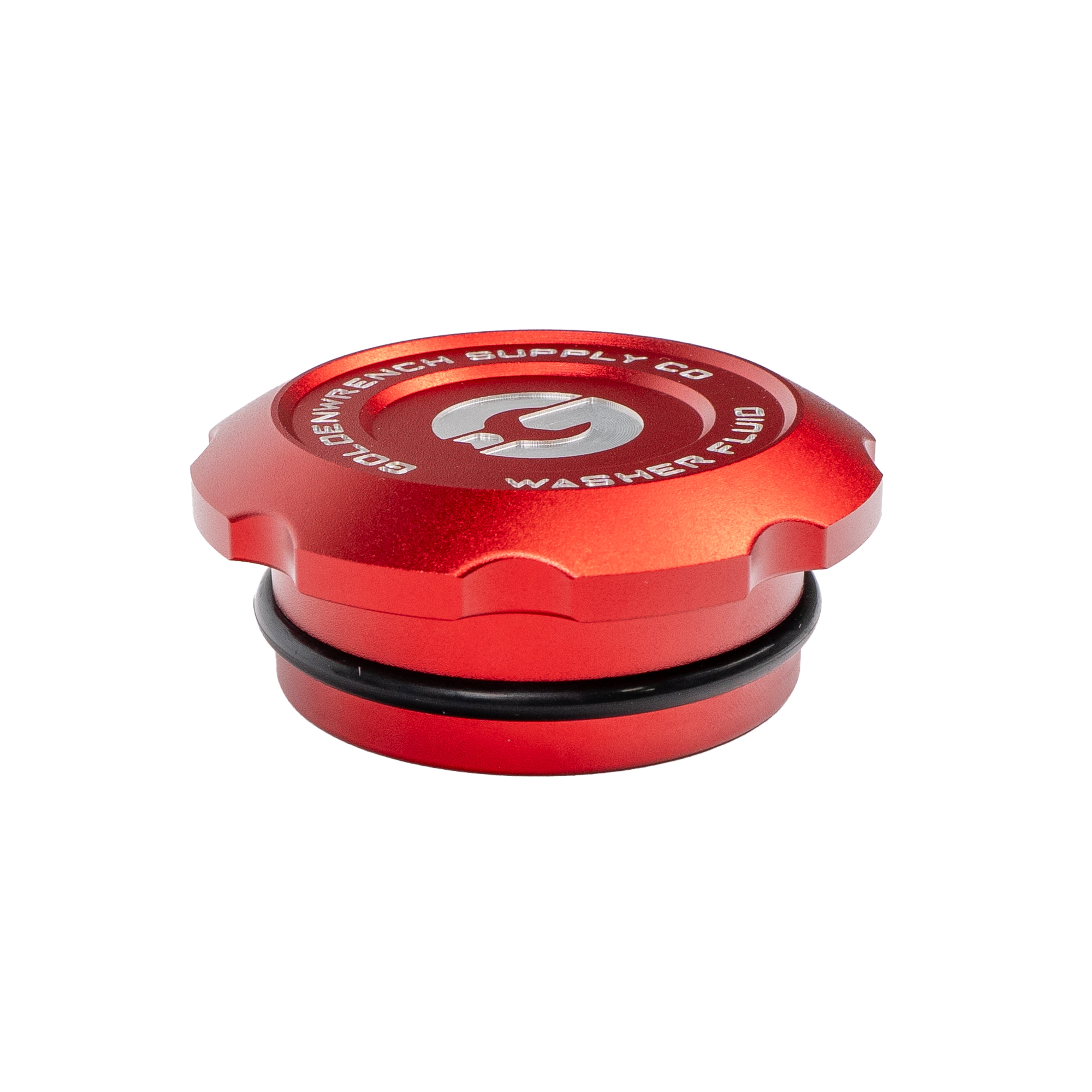 Goldenwrench Supply BLACKLINE Performance Washer Fluid Cap - 2023+ Toyota GR Corolla