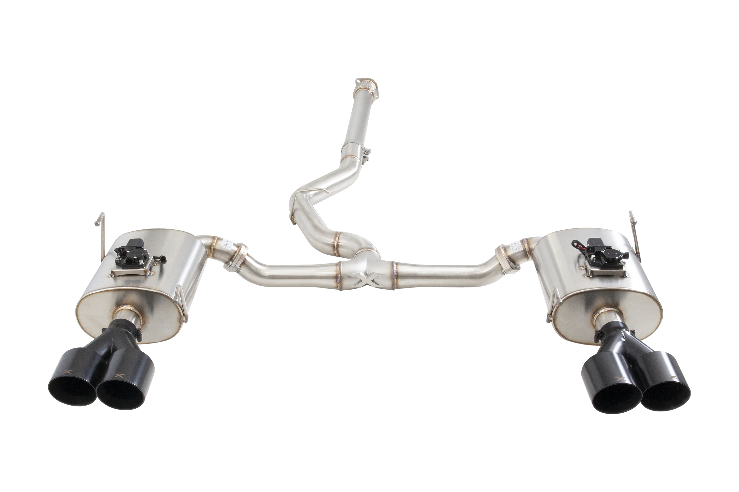 XForce 3" Varex Valved Quad Tip Cat-Back Exhaust System – 2022+ Subaru WRX