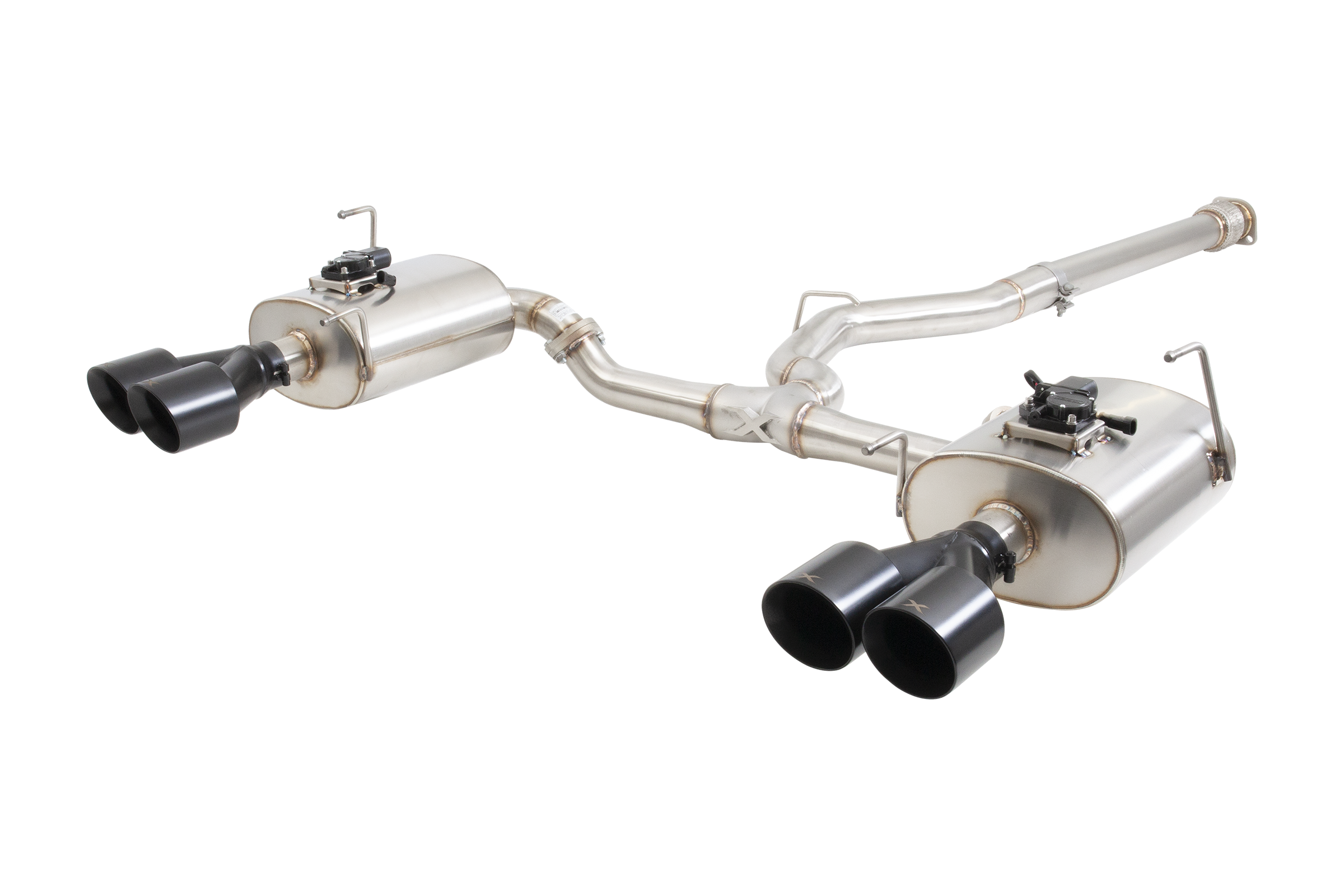 XForce 3" Varex Valved Quad Tip Cat-Back Exhaust System – 2022+ Subaru WRX