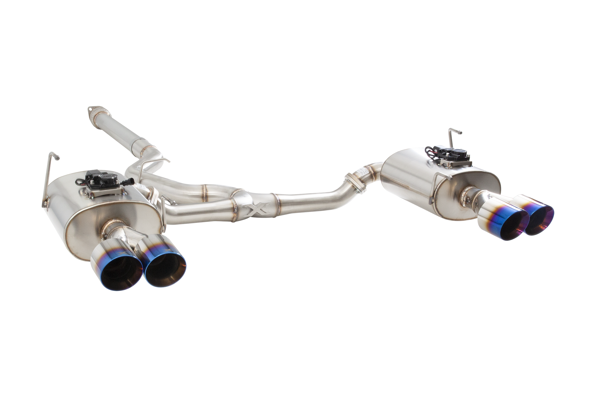 XForce 3" Varex Valved Quad Tip Cat-Back Exhaust System – 2022+ Subaru WRX