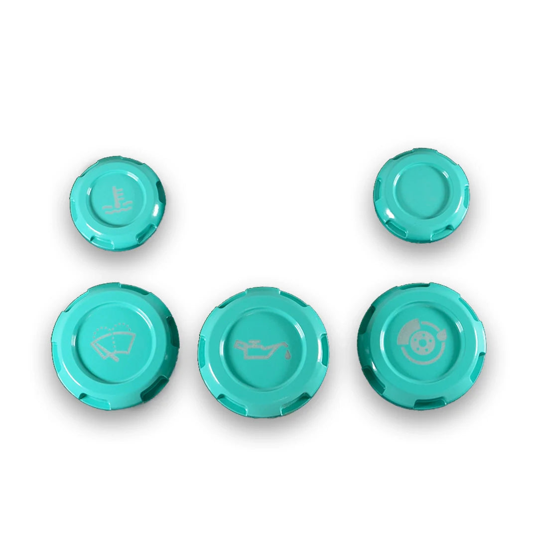 Billetworkz Engine Bay Caps – 2013–2022+ Subaru BRZ / Toyota 86 & GR86 / 13–16 Scion FR-S