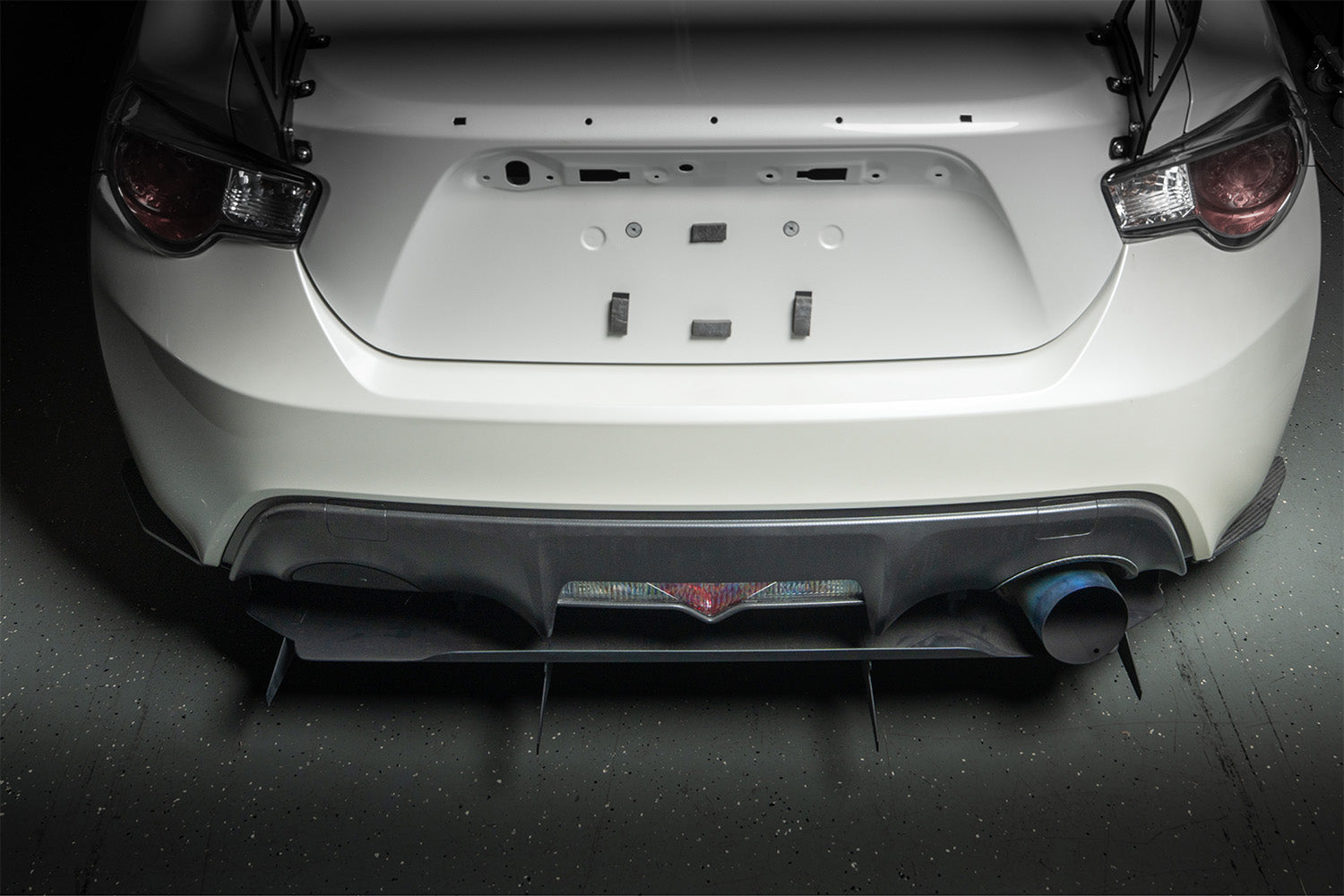 Verus Engineering Exhaust Cutout Cover - 2013-2021 Subaru BRZ / Scion FR-S / Toyota GT 86