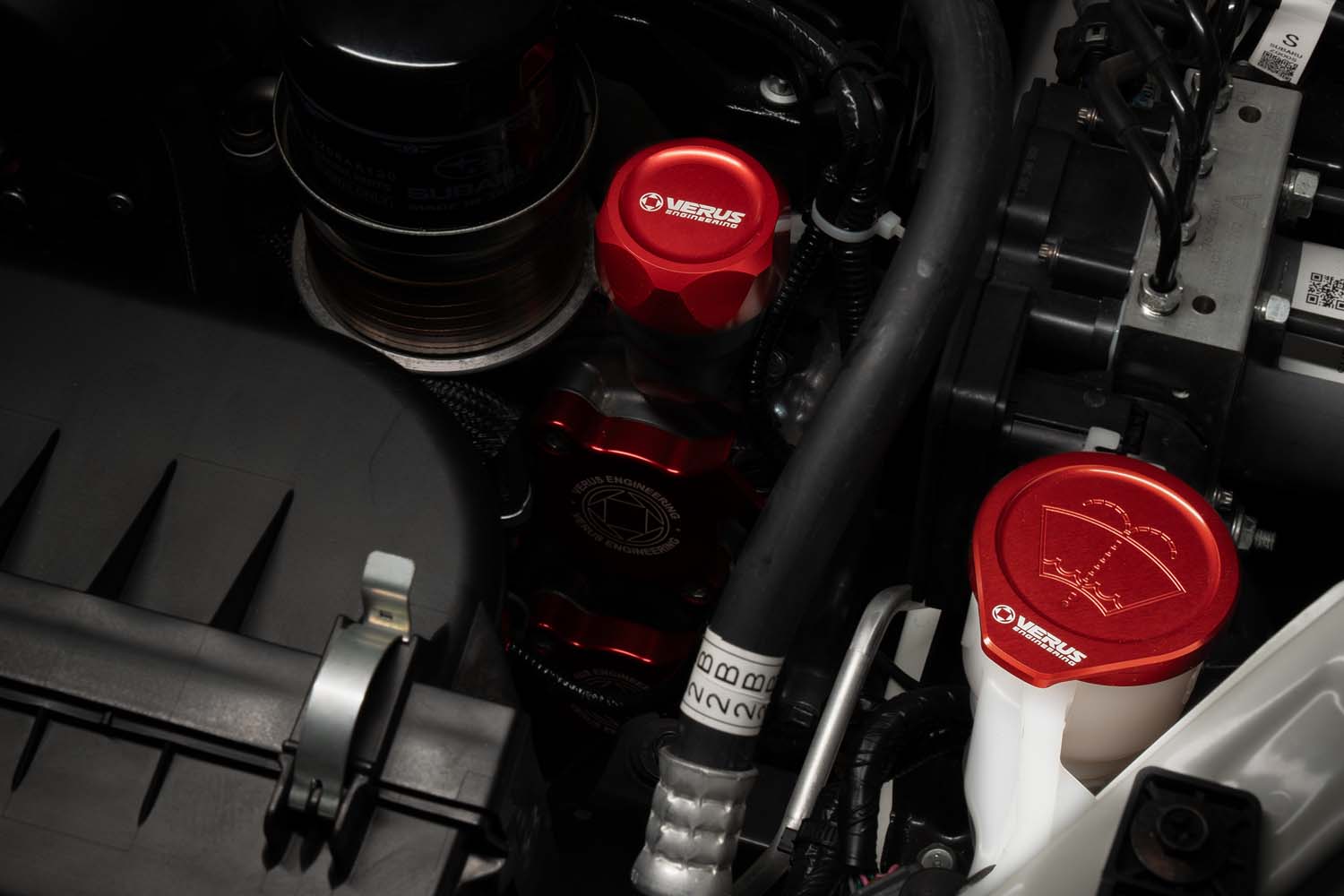 Verus Engineering Anodized Full Car Cap Kit - 2022+ Subaru BRZ / Toyota GR86