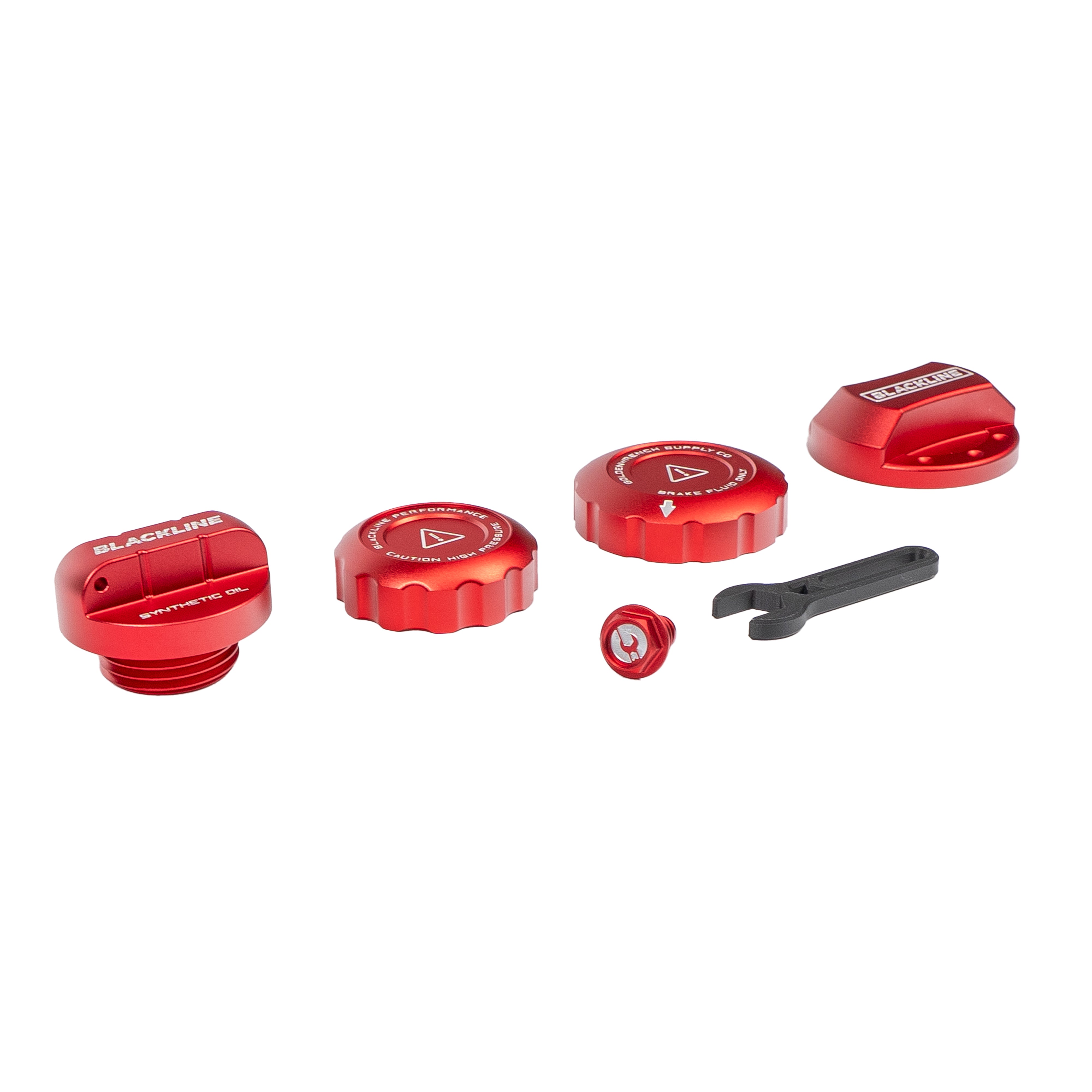 Goldenwrench Supply BLACKLINE Performance Engine Oil Cap - 2023+ Toyota GR Corolla / GR Yaris
