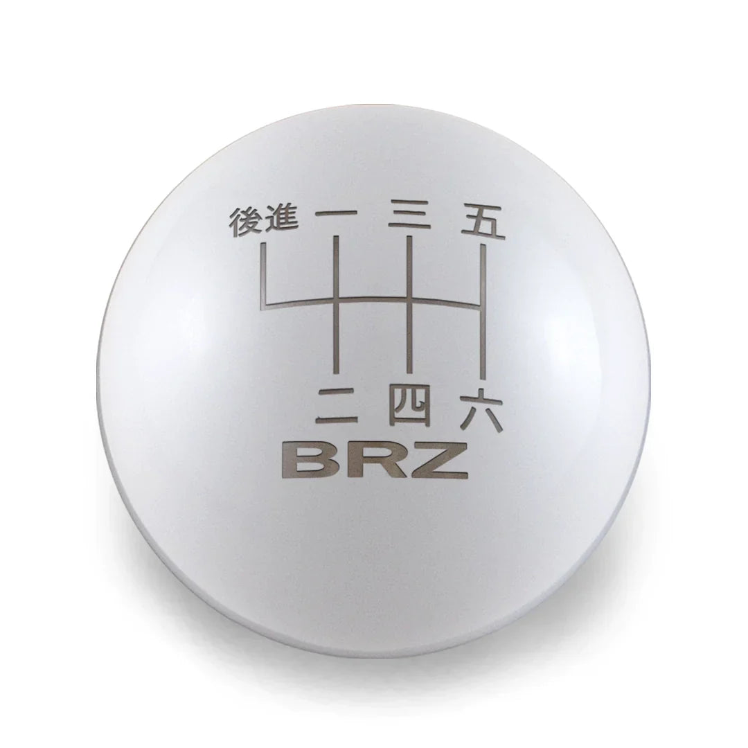 Billetworkz Weighted Shift Knob 6 Speed BRZ Japanese Engraving - 2022+ Toyota GR86 / Subaru BRZ