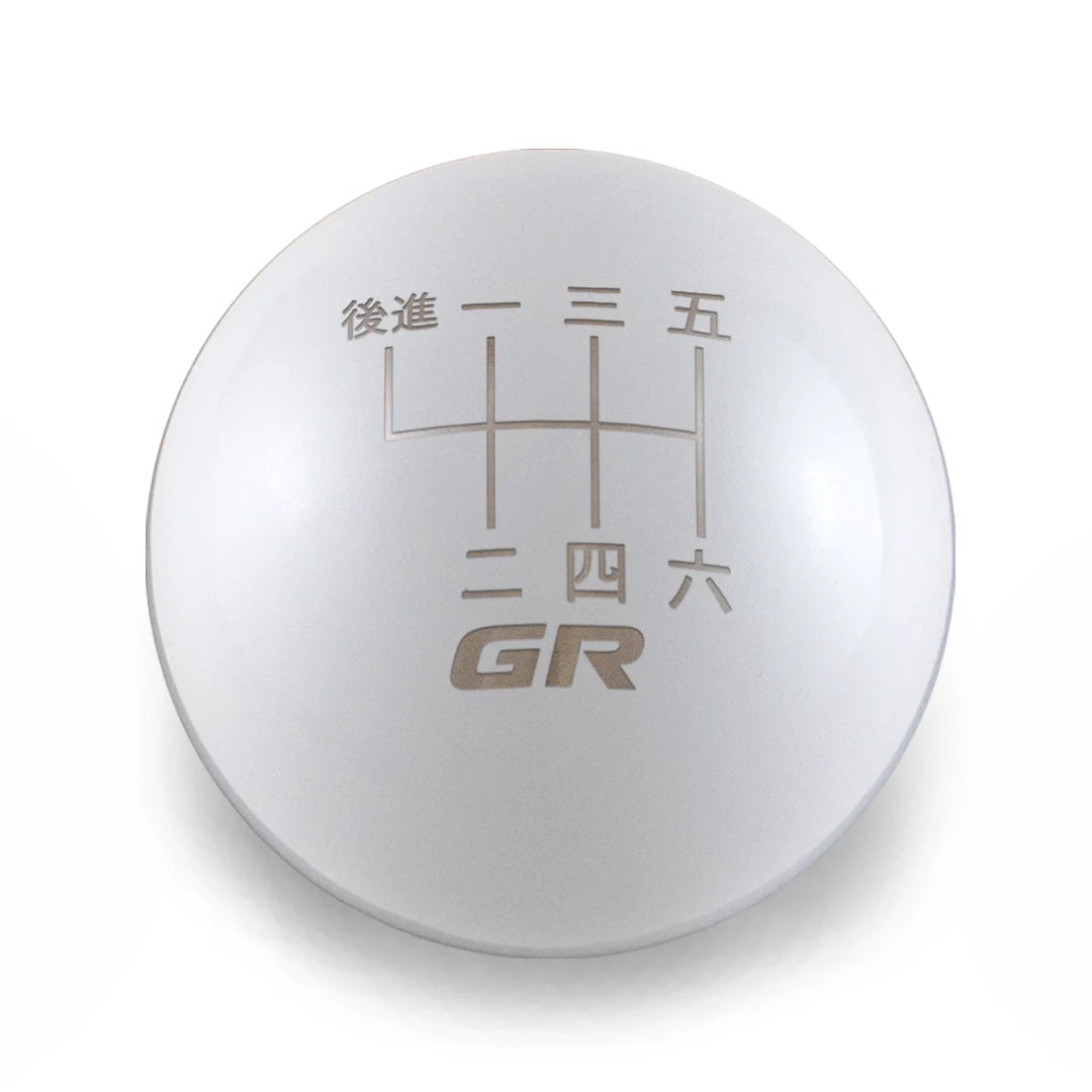 Billetworkz Weighted Shift Knob 6 Speed GR Japanese Engraving - 2022+ Toyota GR86 / Subaru BRZ