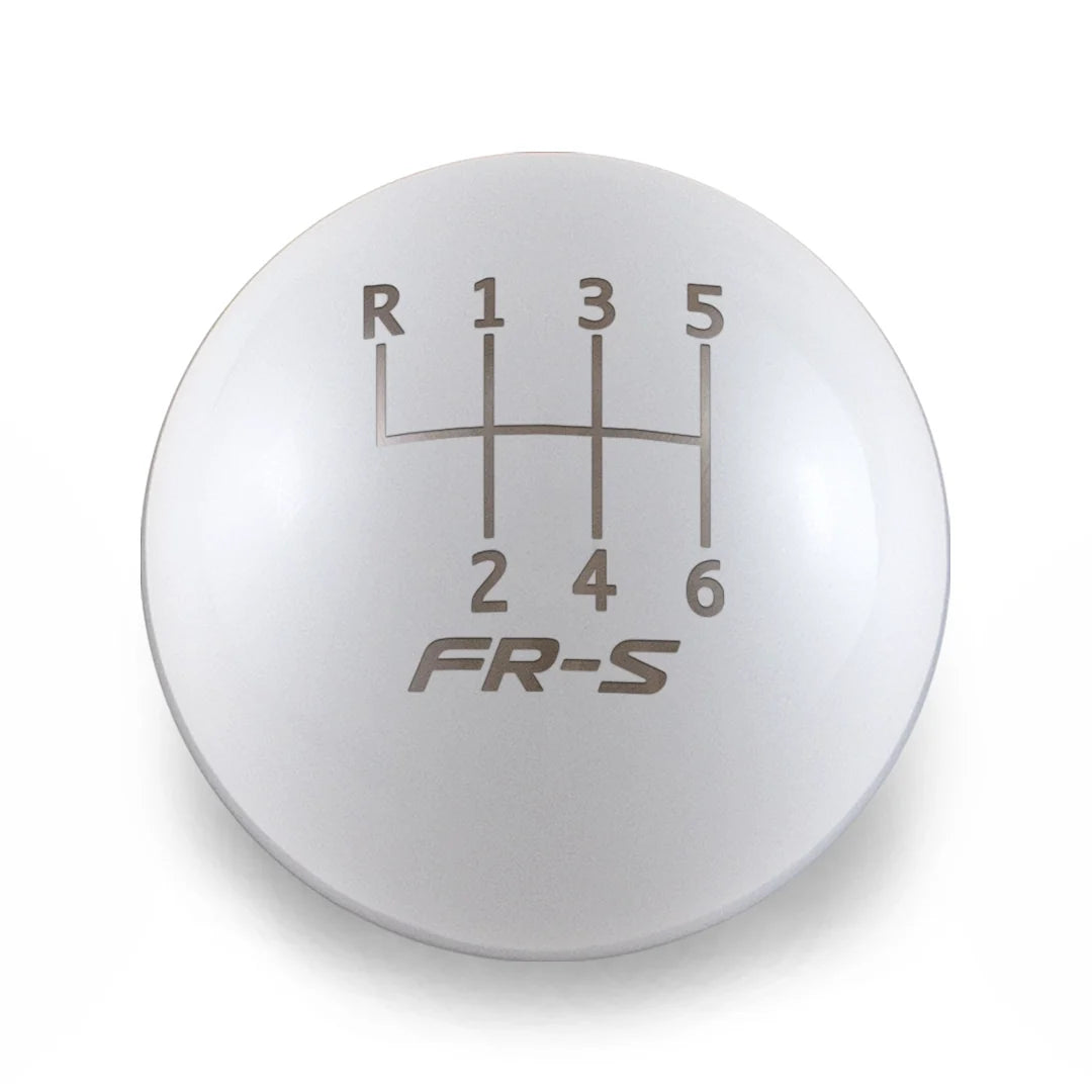 Billetworkz Weighted Shift Knob - 6 Speed FR-S Standard Engraving - 2013-2021 Toyota 86 / Subaru BRZ / Scion FRS