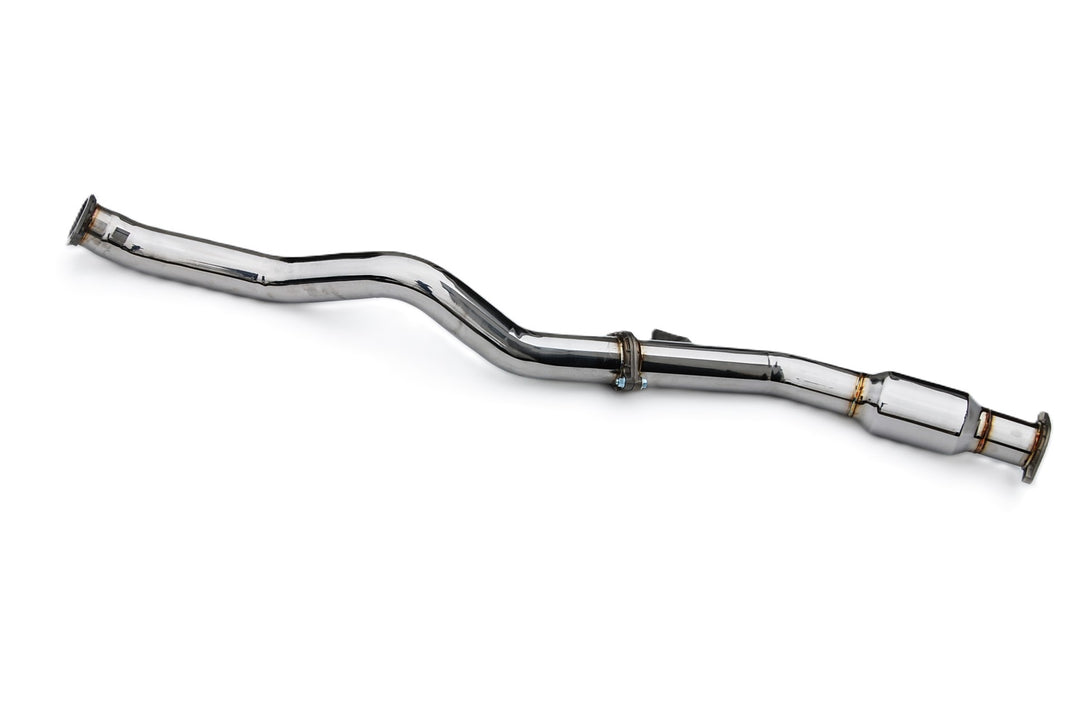 Invidia Bottom High Flow Cat Front Pipe - 2022+ Subaru WRX