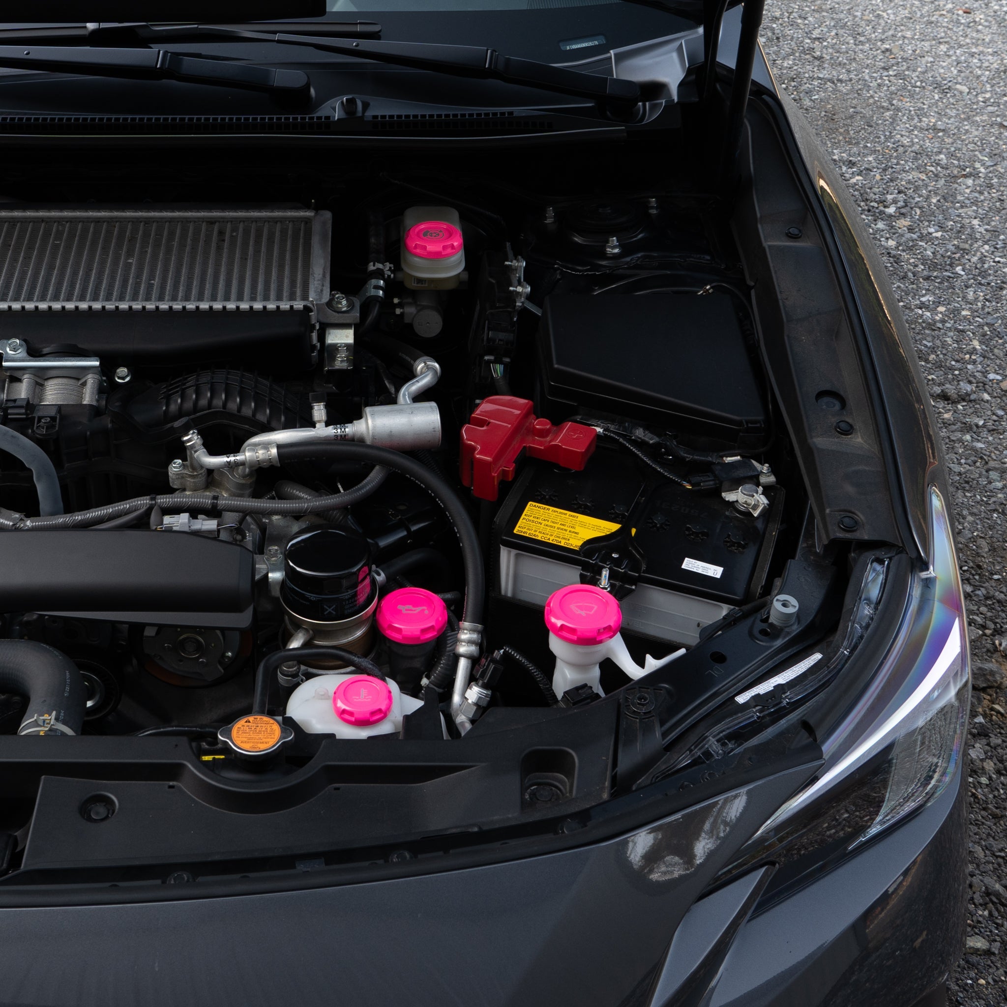 Billetworkz Engine Bay Caps – 2013–2022+ Subaru BRZ / Toyota 86 & GR86 / 13–16 Scion FR-S