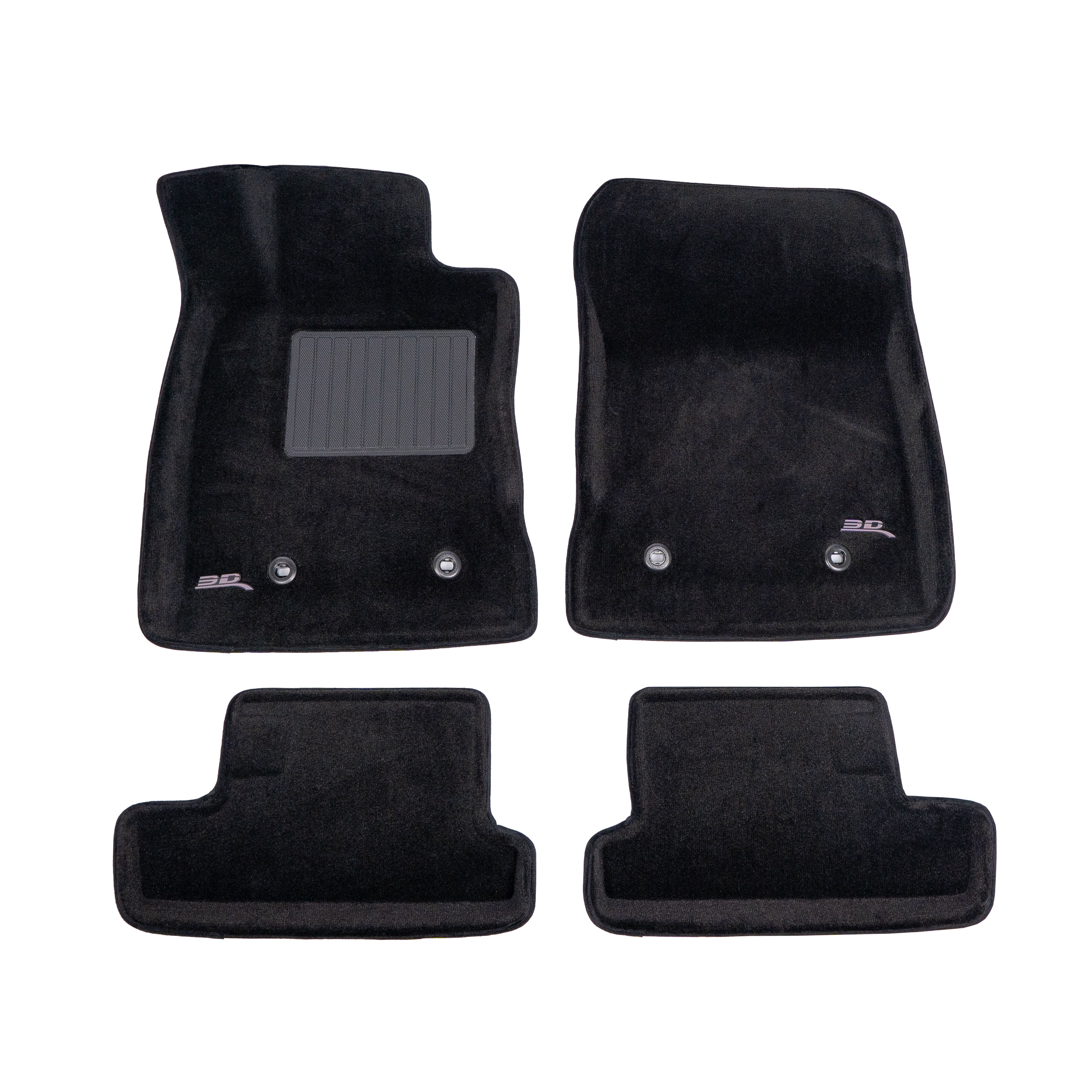 3D Elegant Perfect Fit Carpet Floor Liner - 2022+ Toyota GR86 / Subaru BRZ