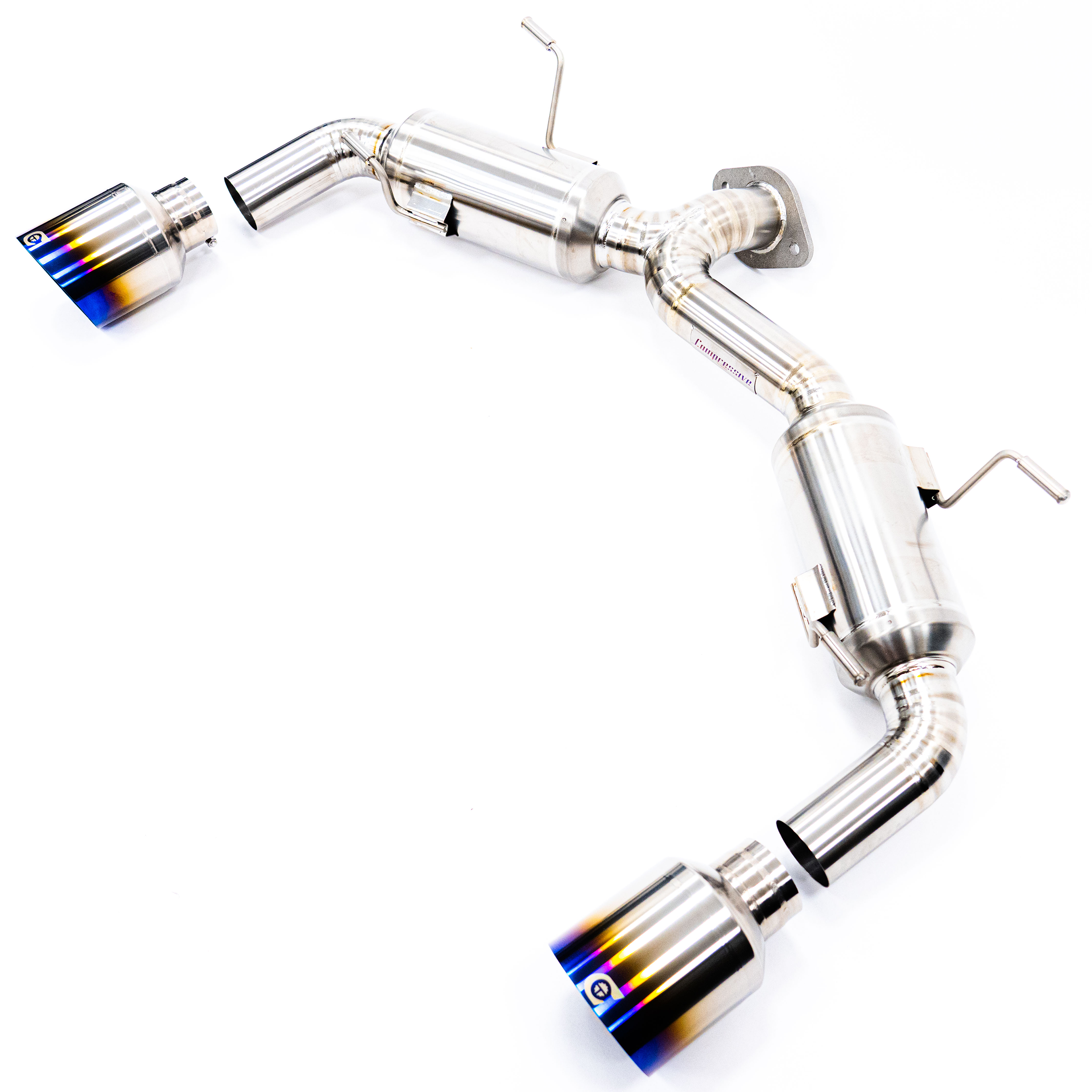 Compressive Tuning Zenkai-Ti Titanium Axle Back Exhaust - 2022+ Subaru BRZ / Toyota GR86