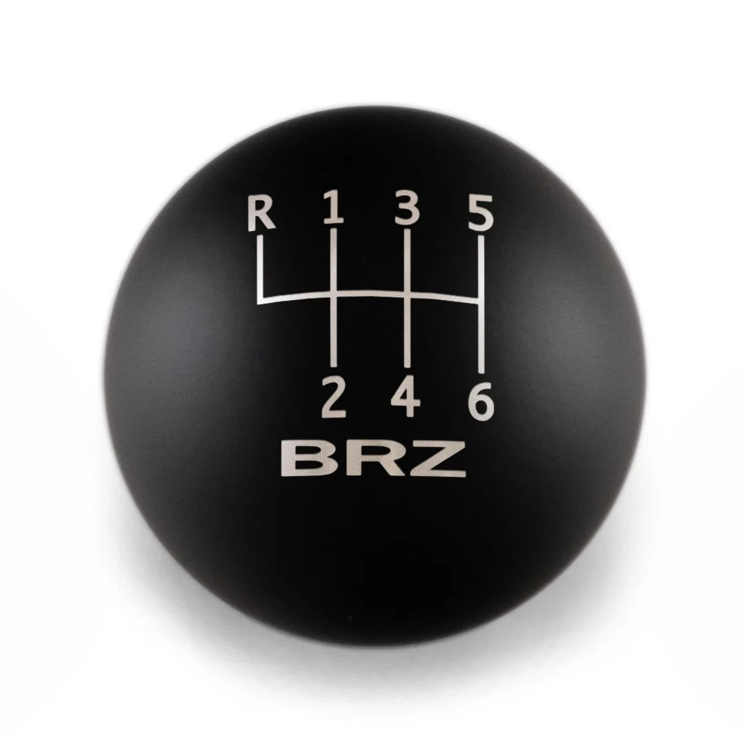 Billetworkz Weighted Shift Knob 6 Speed BRZ Standard Engraving - 2022+ Toyota GR86 / Subaru BRZ