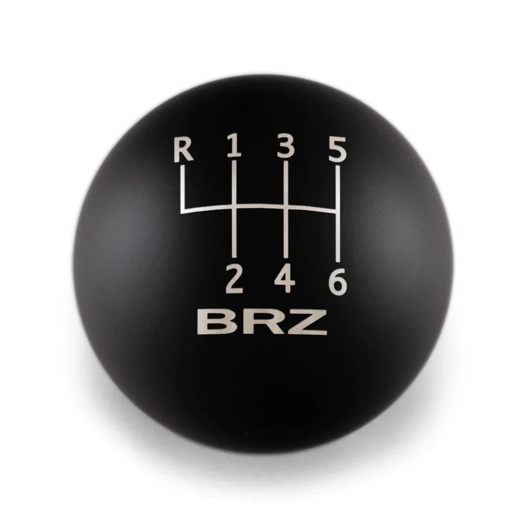 Billetworkz Weighted Shift Knob 6 Speed BRZ Standard Engraving - 2013-2021 Toyota 86 / Subaru BRZ / Scion FRS