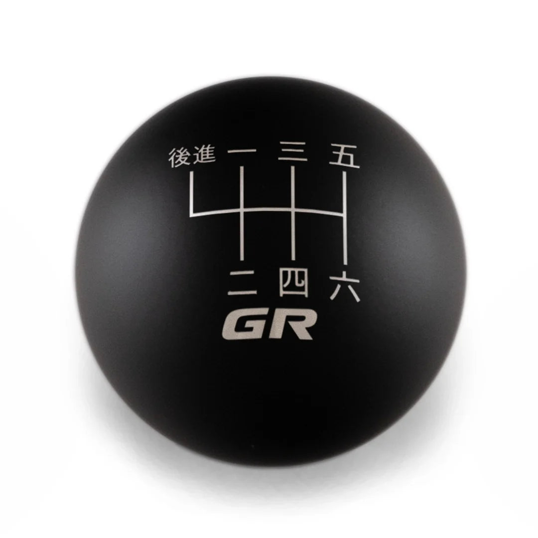 Billetworkz Weighted Shift Knob 6 Speed GR Japanese Engraving - 2022+ Toyota GR86 / Subaru BRZ