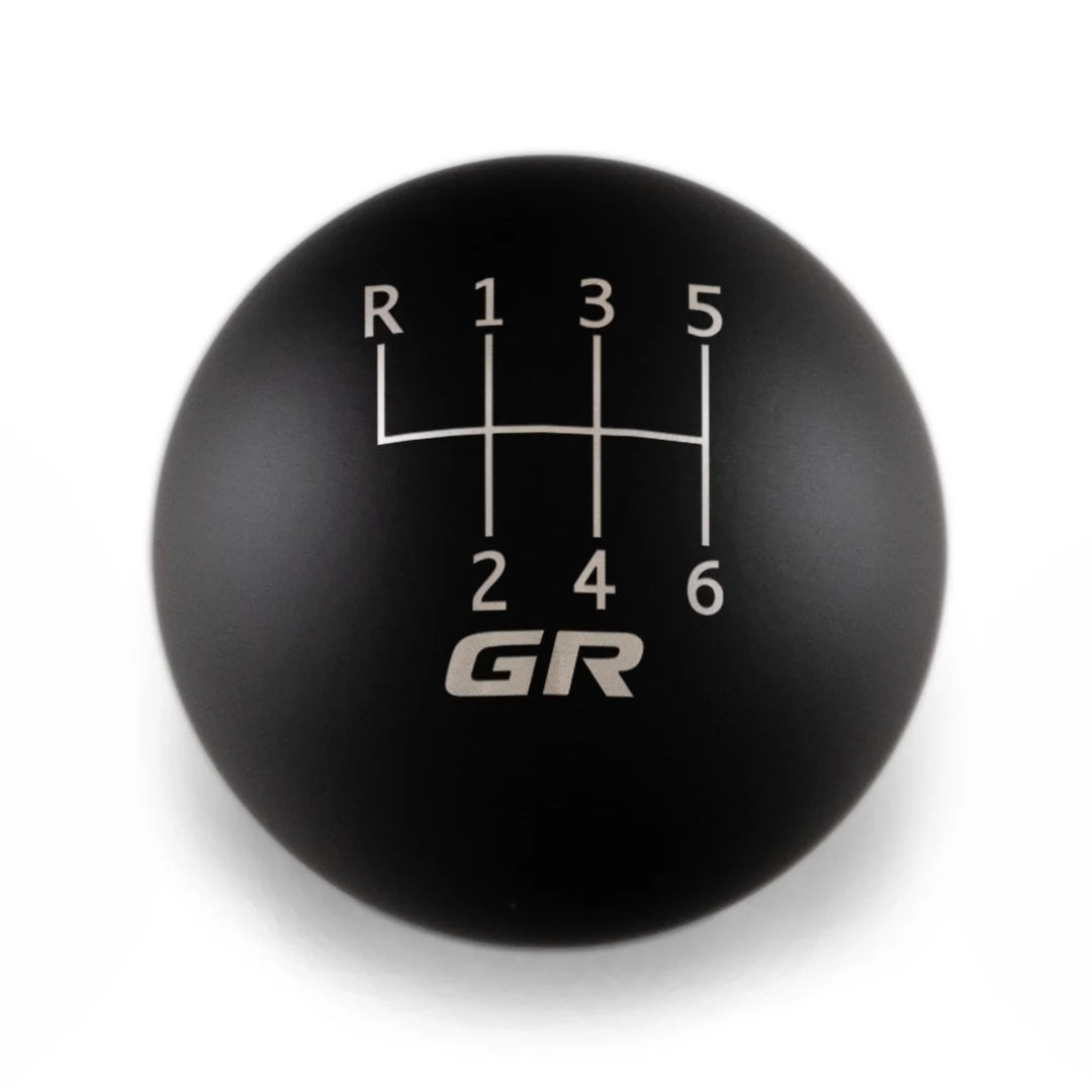 Billetworkz Weighted Shift Knob 6 Speed GR Standard Engraving - 2022+ Toyota GR86 / Subaru BRZ