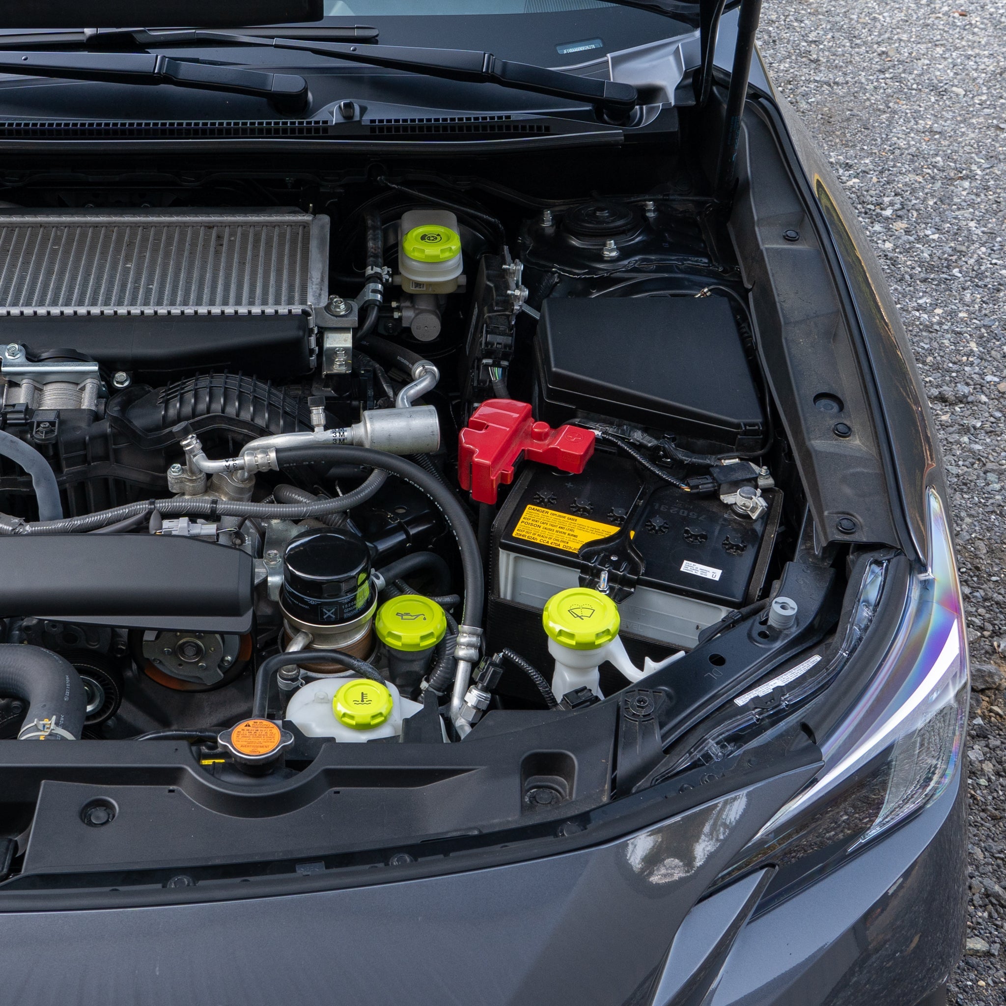 Billetworkz Engine Bay Caps – 2013–2022+ Subaru BRZ / Toyota 86 & GR86 / 13–16 Scion FR-S