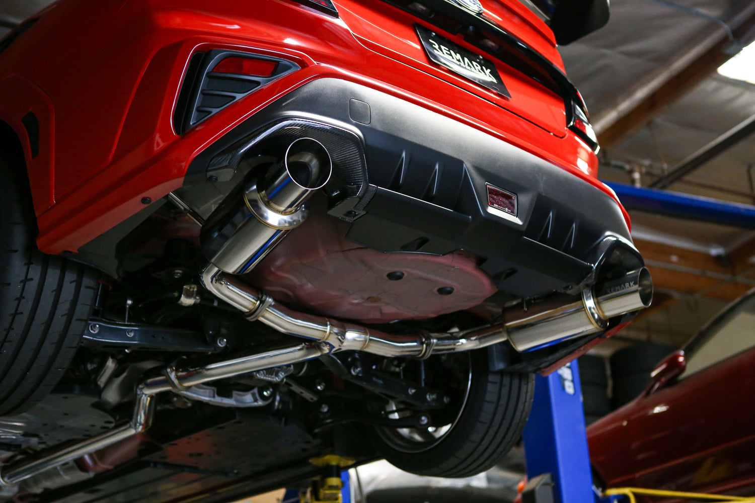 REMARK Catback Exhaust Dual R1 Spec (Titanium / Stainless Steel) - 2022+ Subaru WRX