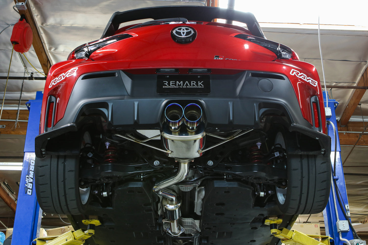 REMARK Catback Exhaust / Dual Tips Center Exit - 2023+ Toyota GR Corolla