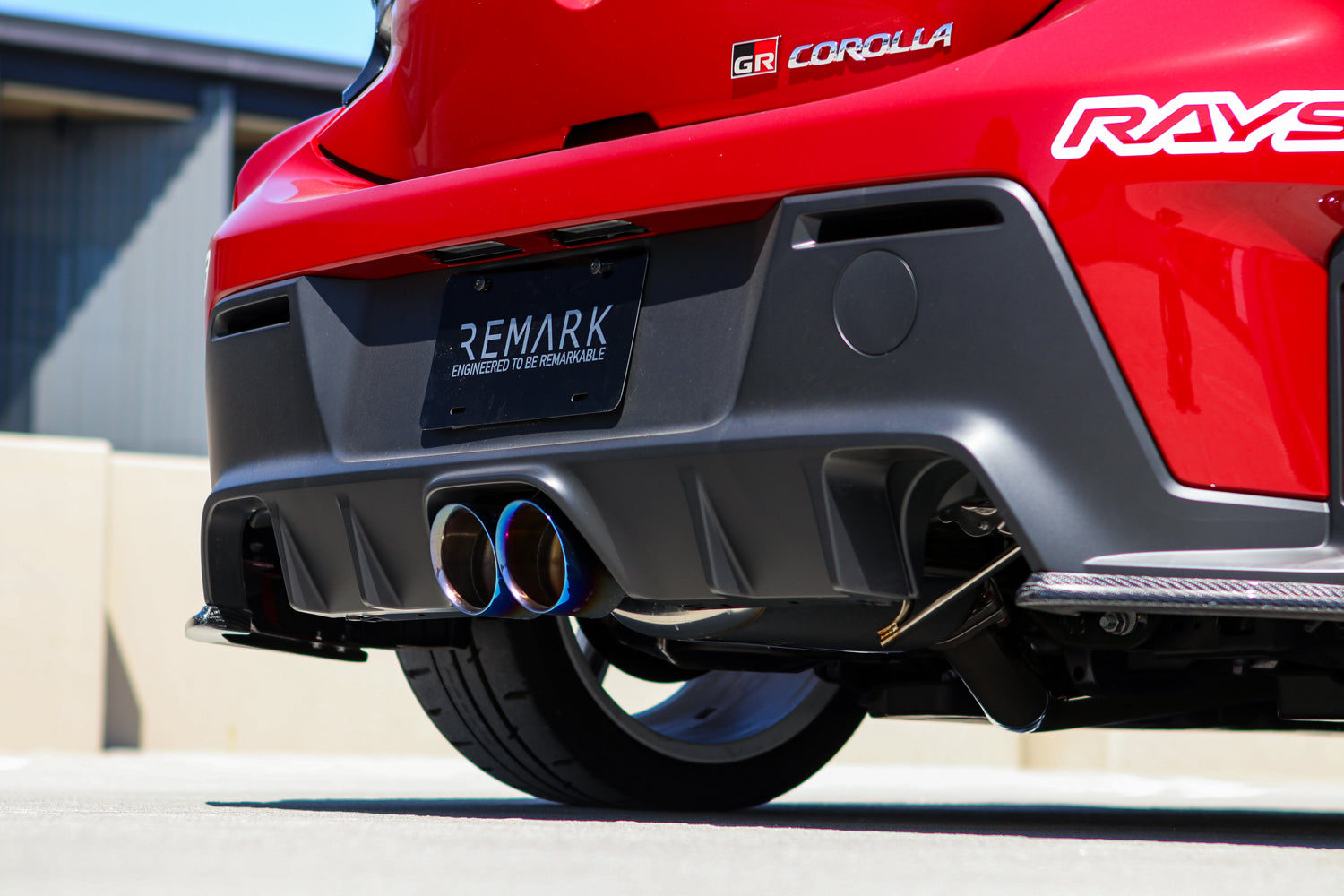 REMARK Catback Exhaust / Dual Tips Center Exit - 2023+ Toyota GR Corolla