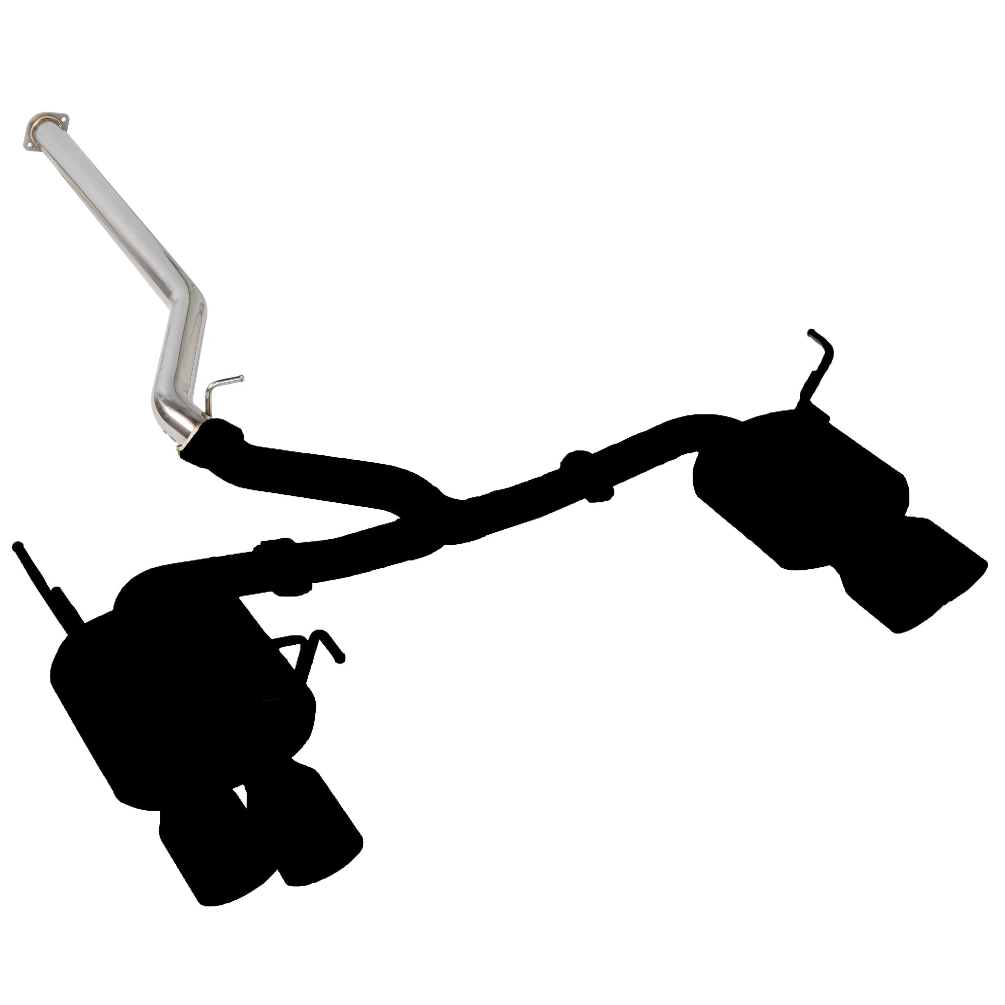 REMARK Sports Touring Catback Exhaust - 4" Quad Tips - 2022+ Subaru WRX