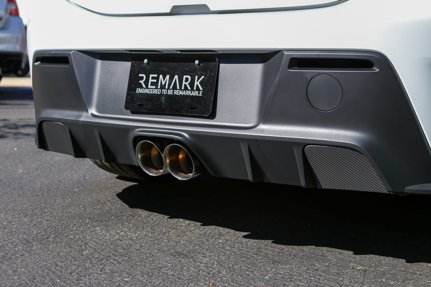 Remark Carbon Fiber Outer Exh. Block Off Plates - 2023+ Toyota GR Corolla
