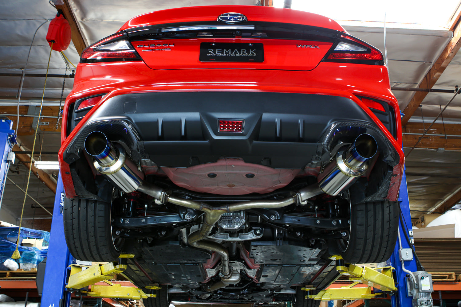 REMARK Axleback Exhaust Dual R1 Spec - 2022+ Subaru WRX