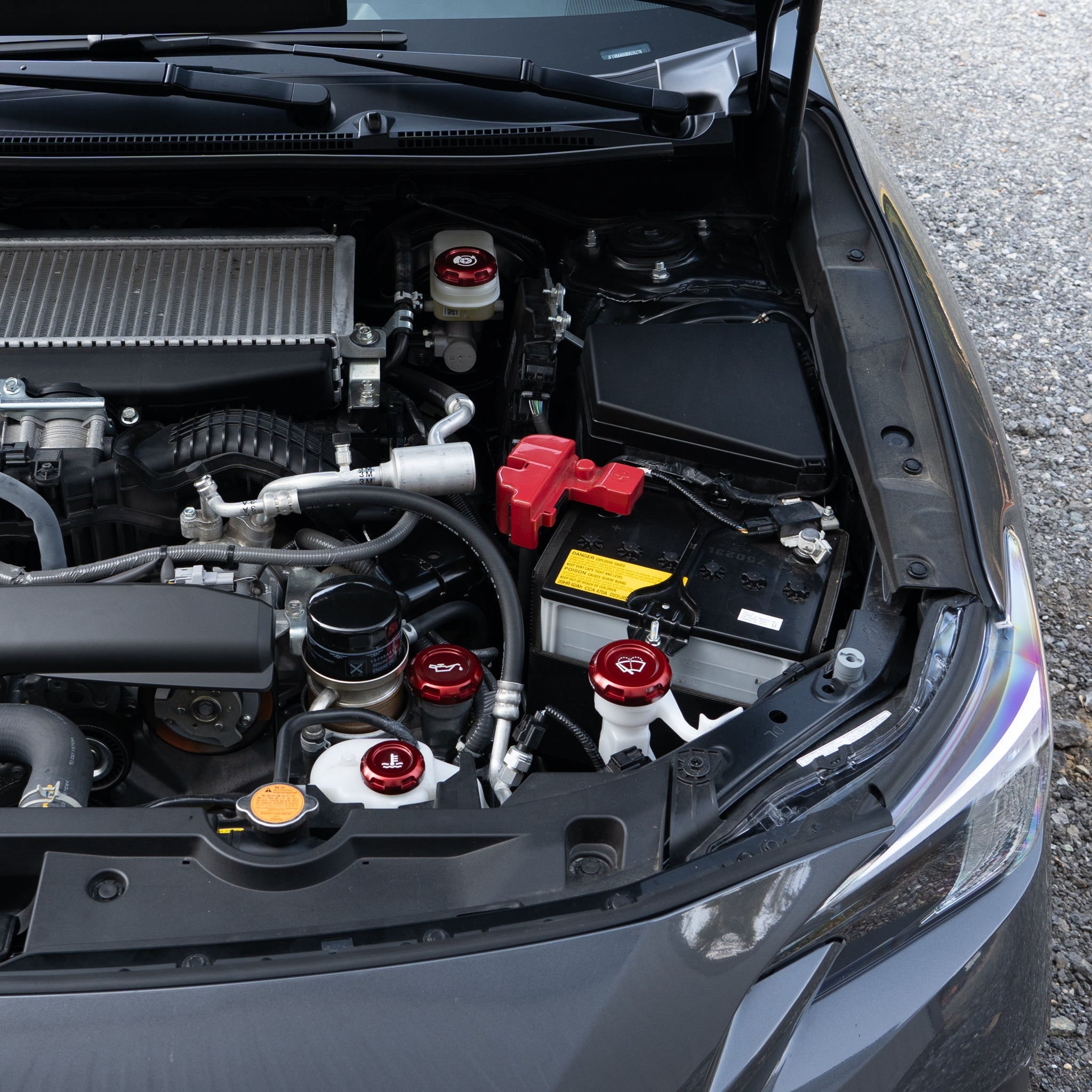 Billetworkz Engine Bay Caps – 2015–2021 Subaru STI