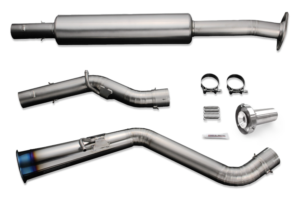 TOMEI Full Titanium Muffler EXPREME Ti Single TYPE-60R – 2013-2016 Scion FR-S / 13-21 Subaru BRZ / Toyota 86 & GT86