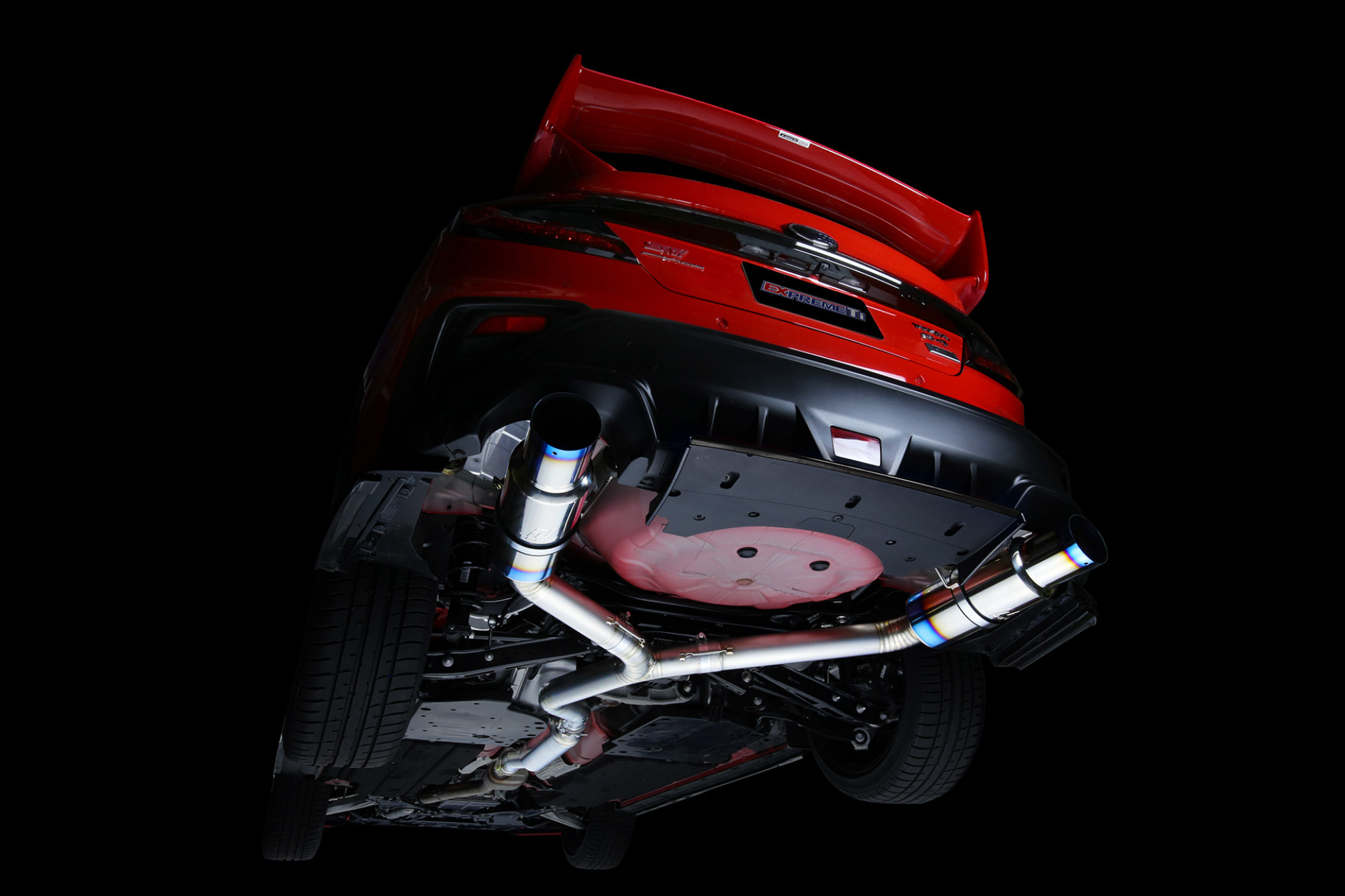 TOMEi Full Titanium Muffler Expreme Ti Type-D Dual Exit Catback Exhaust - 2022+ Subaru WRX