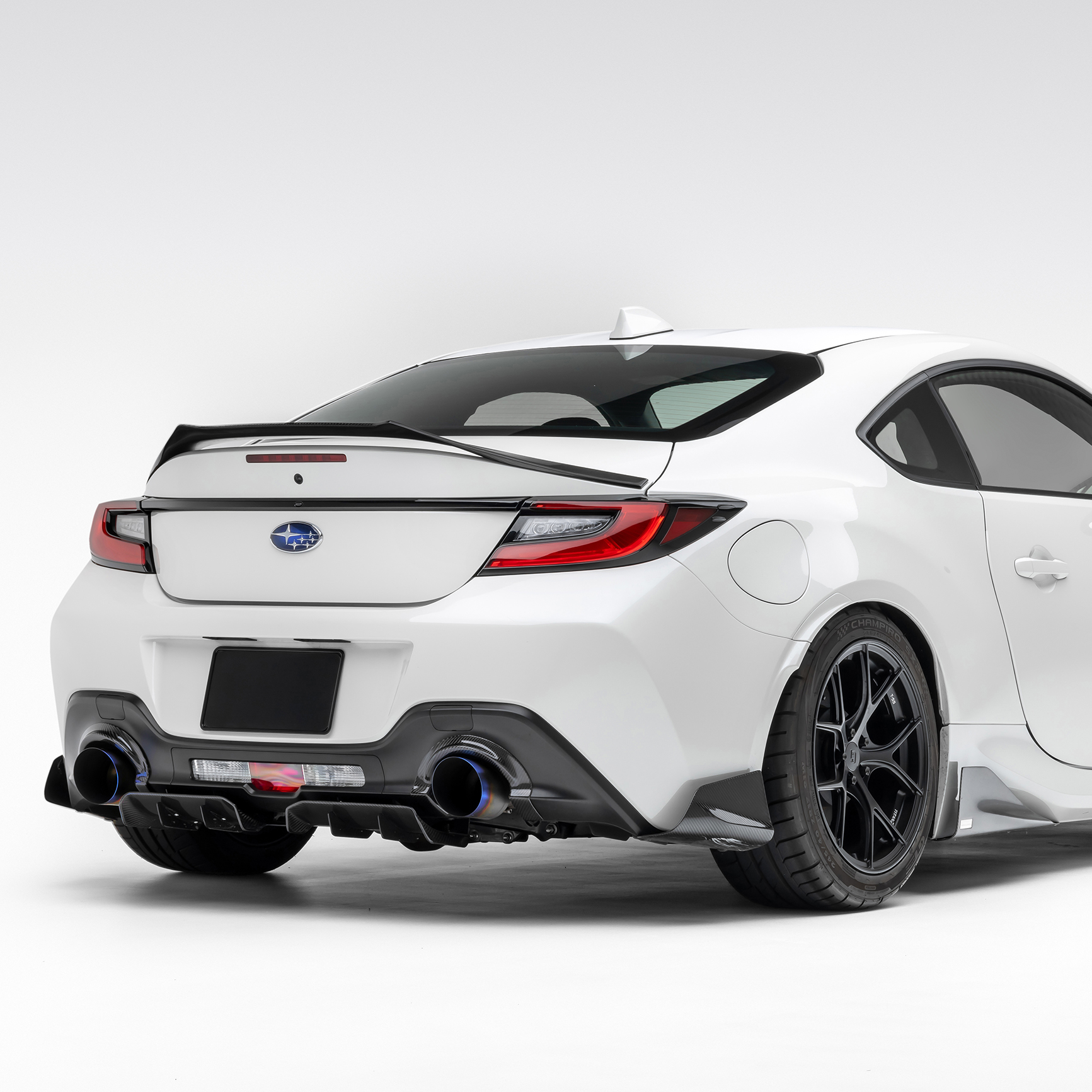Compressive Tuning Pyrotech Carbon Fiber Exhaust Heat Shield Set - 2022+ Subaru BRZ / Toyota GR86