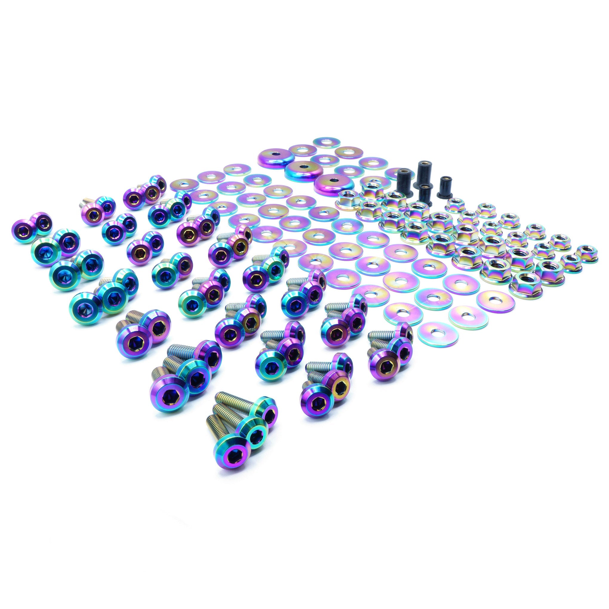 Fast Turn Fittings Stage 2 Titanium Hardware Engine Bay Kit - 2022+ Subaru BRZ / Toyota GR86