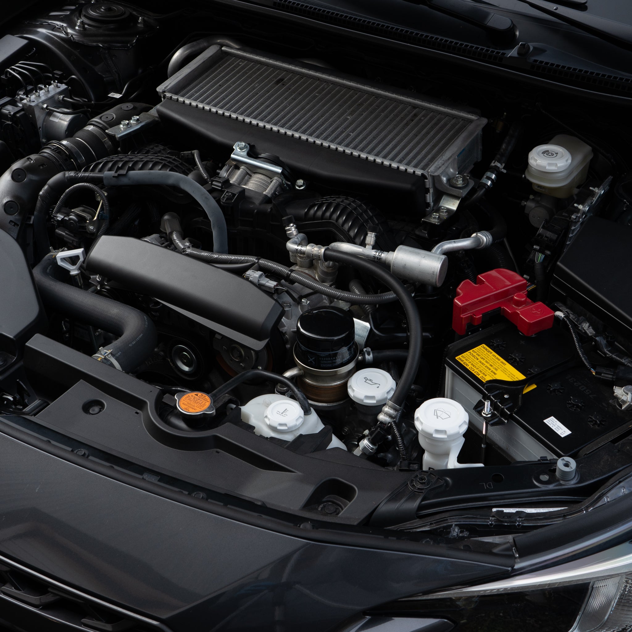 Billetworkz Engine Bay Caps – 2015–2021 Subaru STI