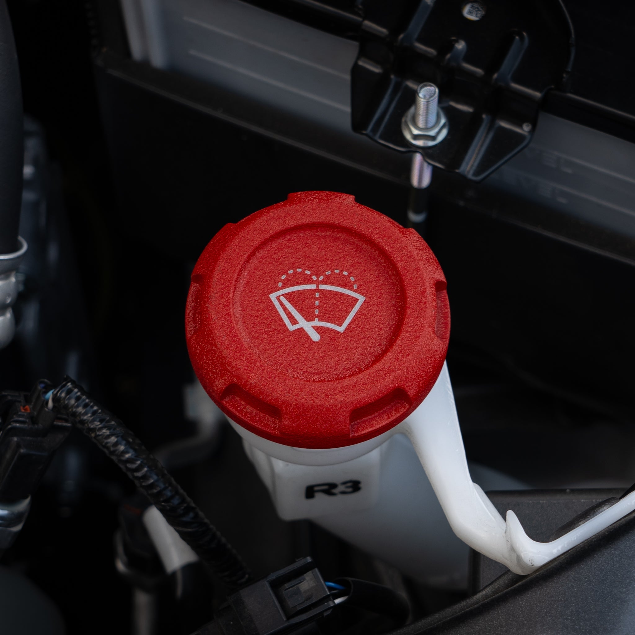 Billetworkz Wiper Fluid Reservoir Cap - 2013-2021 Scion FR-S / Toyota 86 / Subaru BRZ / 15-21 WRX / STI